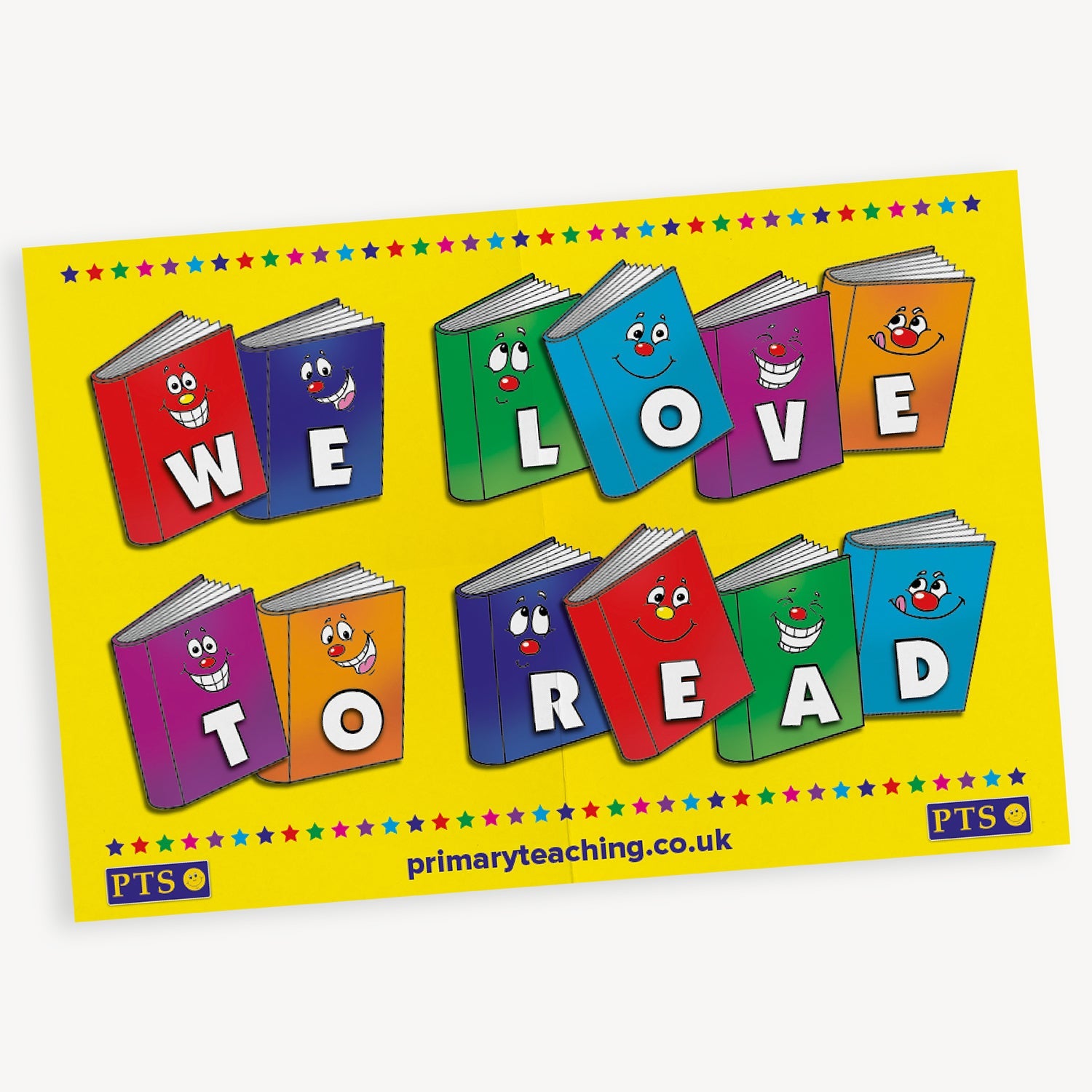 We Love to Read Poster | Paper | A2 | Classroom Displays – Primary Teaching  Services LTD