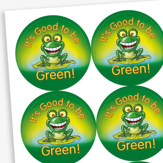 It's Good to be Green Stickers - 37mm