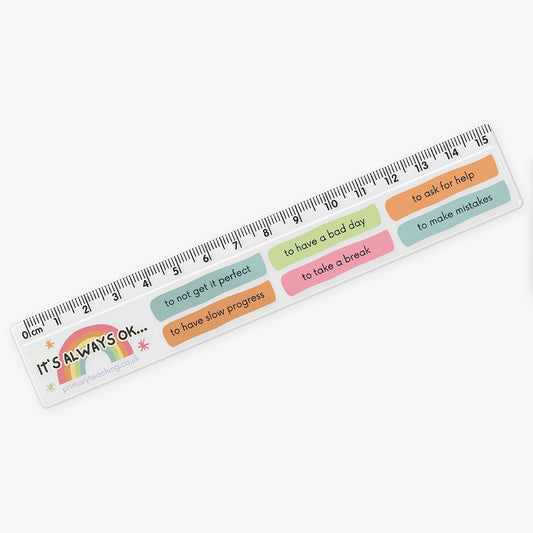 Positive Affirmation Ruler - 15cm