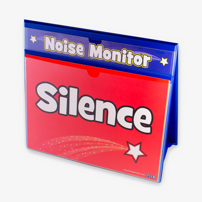 Noise Level Monitor Worksheet Holder and A4 Cards - A4