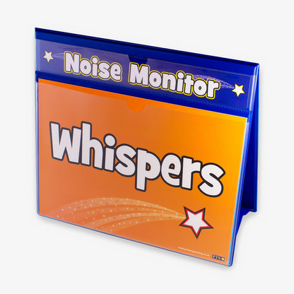 Noise Level Monitor Worksheet Holder and A4 Cards - A4