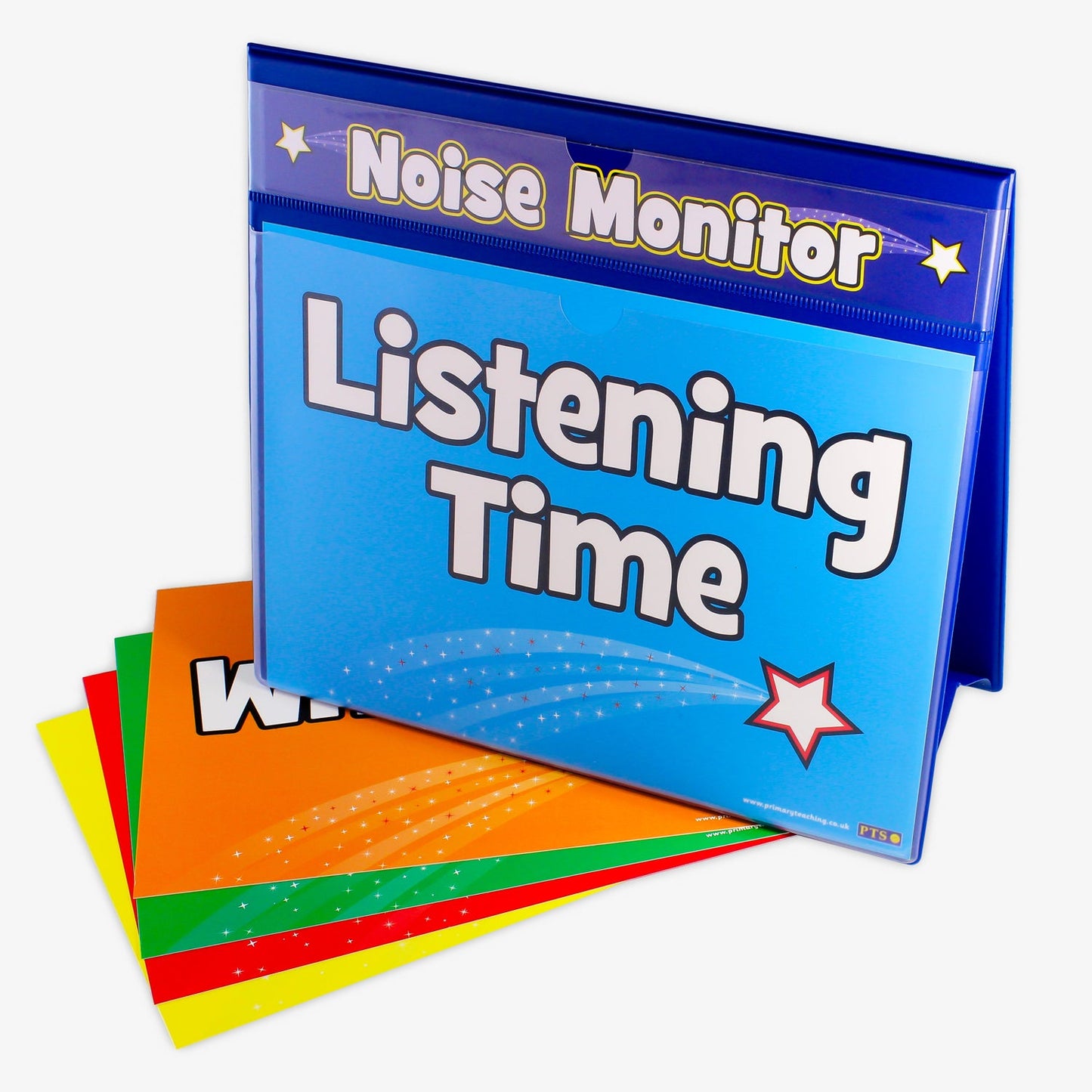 Noise Level Monitor Worksheet Holder and A4 Cards - A4