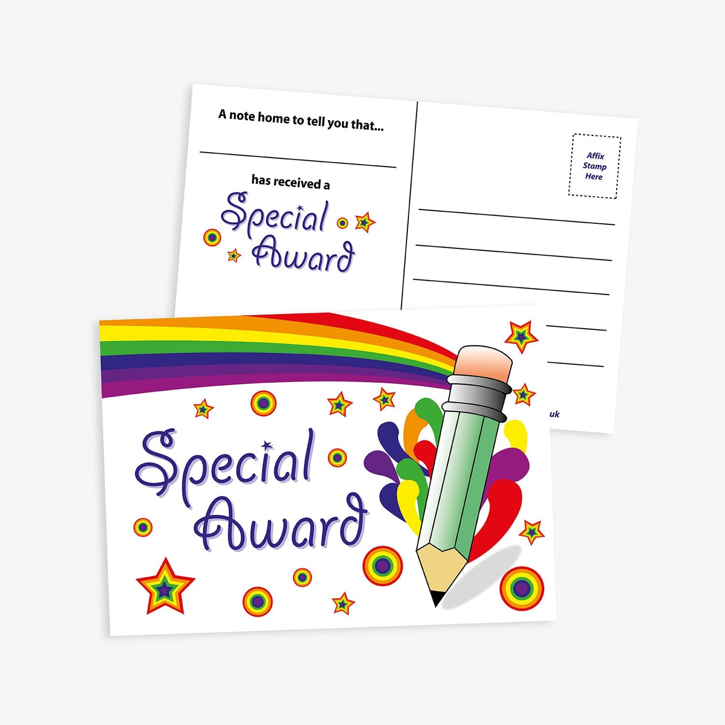 20 Special Award Postcards - A6