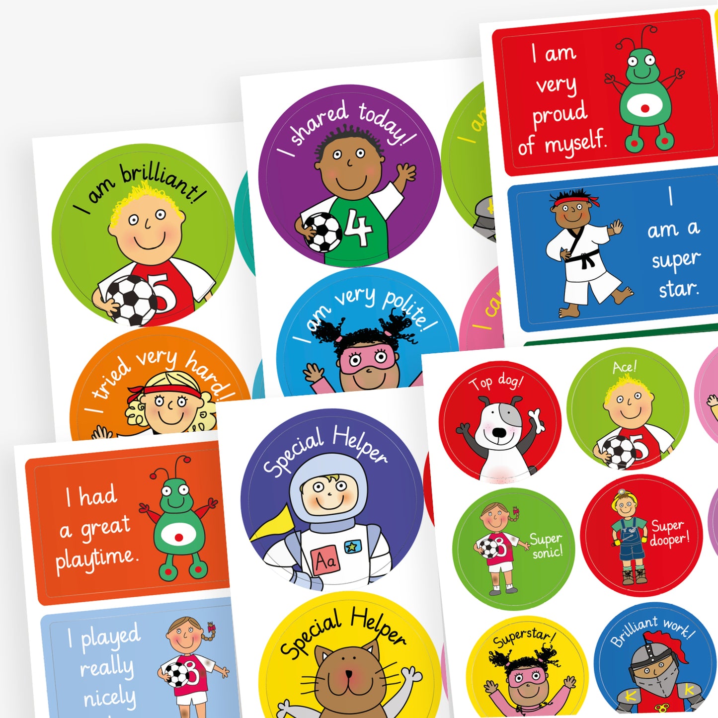 898 EYFS Stickers - Pedagogs