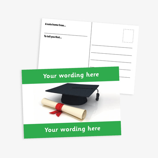 Personalised Graduation Postcard - A6