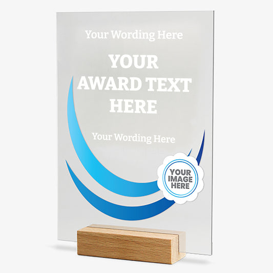 Personalised Image Upload Plaque -  140mm X 100mm