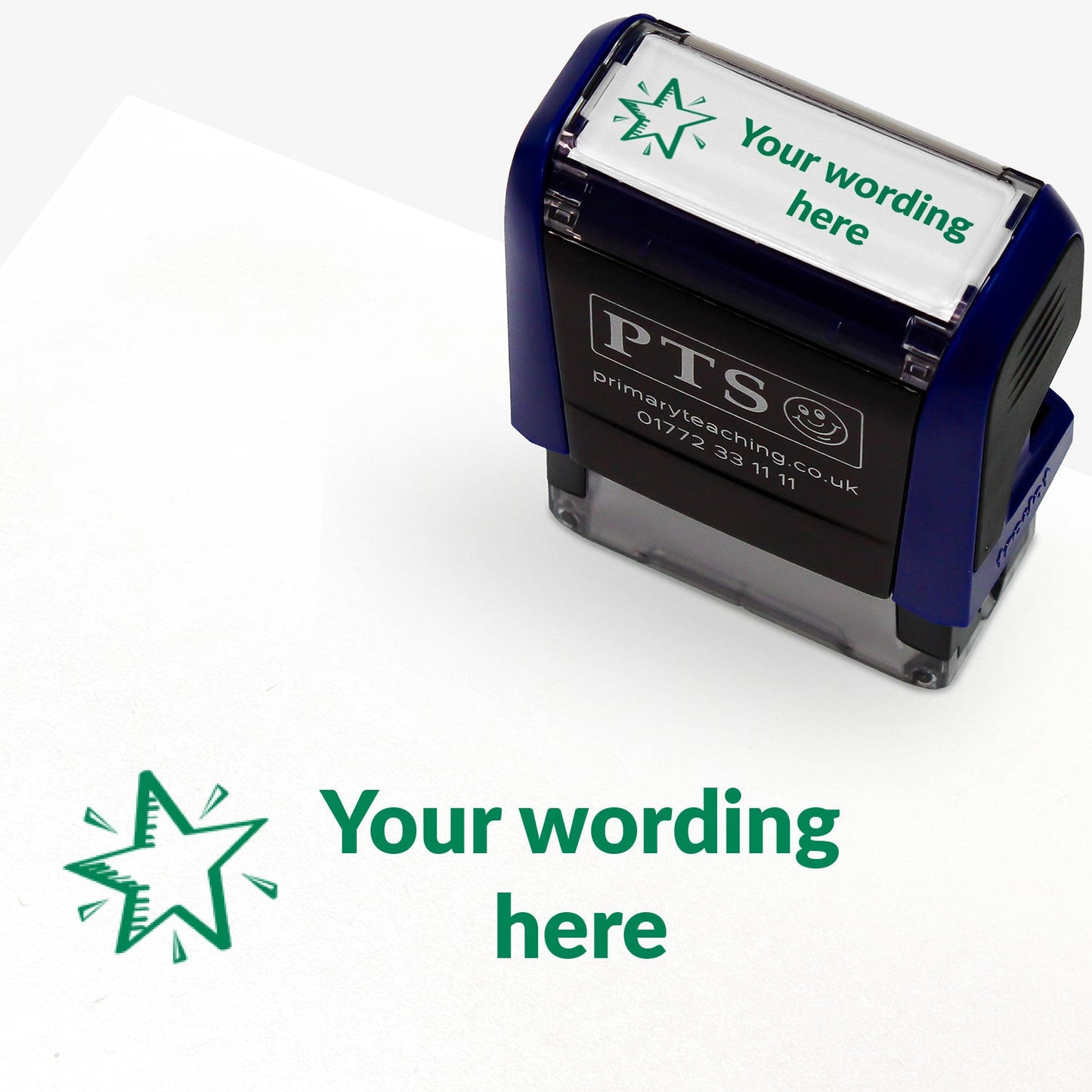 Personalised Star Stamper - 38 x 15mm