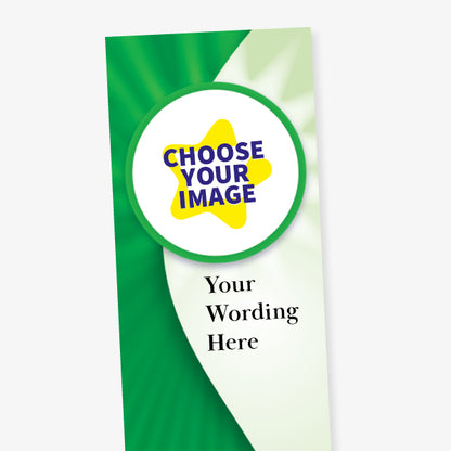 Upload Your Own Image Swirl Bookmarks - 59 x 210mm