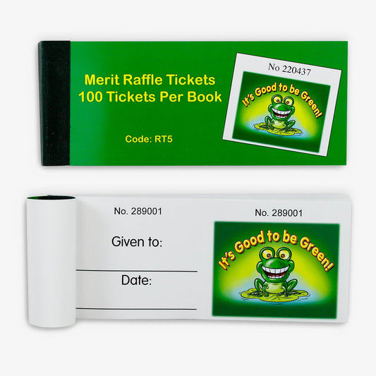 100 Good to be Green Raffle Tickets