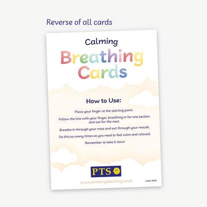 8 Finger Tracing Breathing Cards - A5