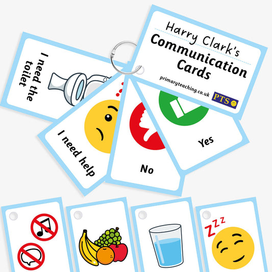 12 SEN Communication Prompt Cards