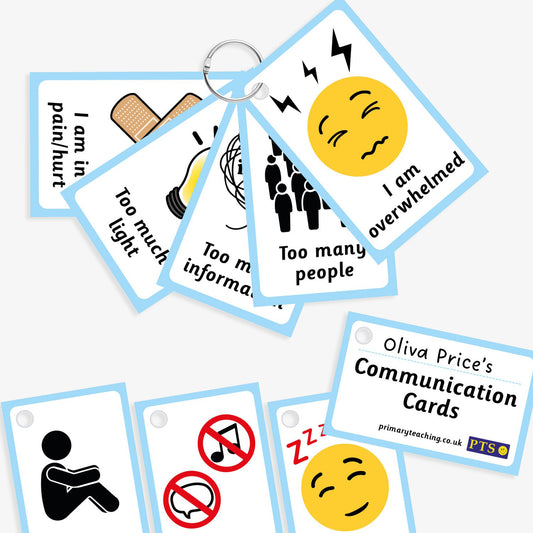 9 SEN Environmental Communication Prompt Cards