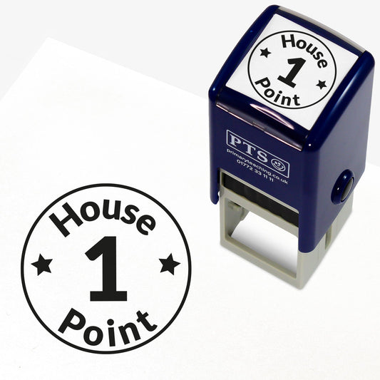 1 House Point Stamper - Black - 25mm