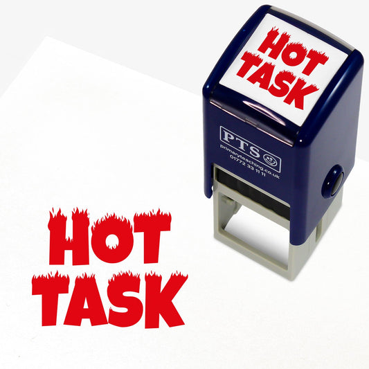 Hot Task Stamper - Red - 25mm