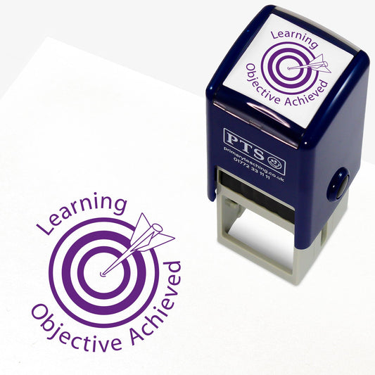 Learning Objective Achieved Stamper - 25mm