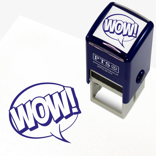 Wow Speech Bubble Stamper - 25mm