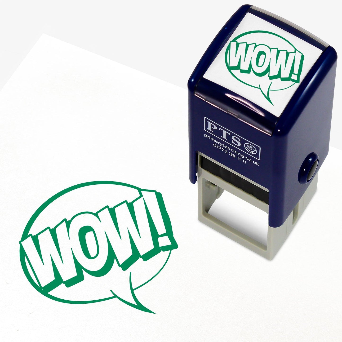 Wow Speech Bubble Stamper - 25mm