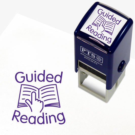 Guided Reading Stamper - Purple - 25mm