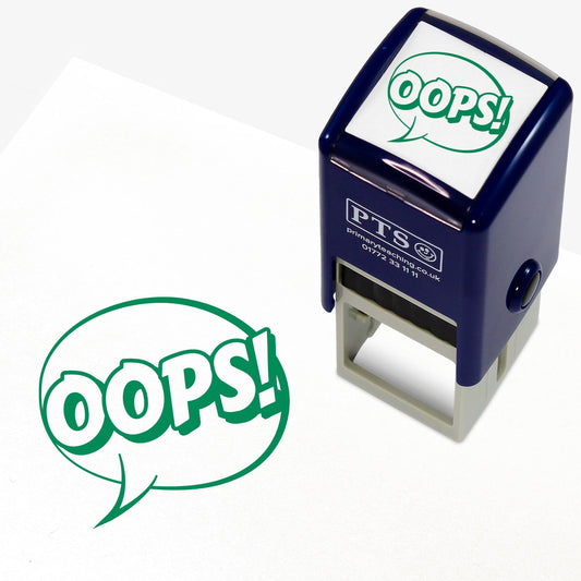 Oops! Stamper - Green - 25mm