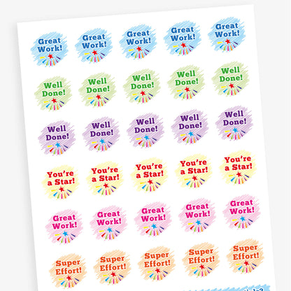 Berry Scented Stickers - 25mm