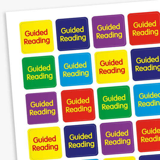 140 Guided Reading Stickers - 16mm