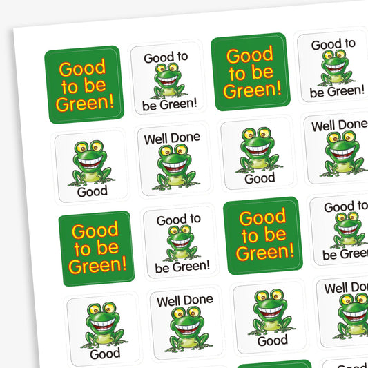 Good to be Green Stickers - 16mm