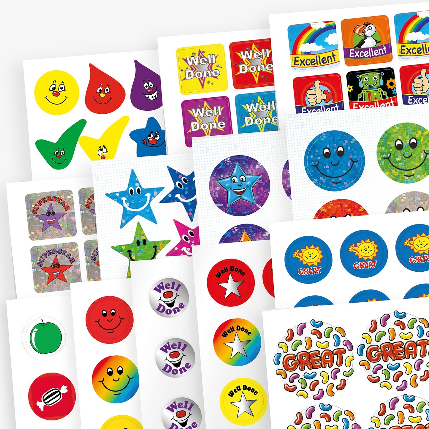 2130 Assorted Mini Stickers