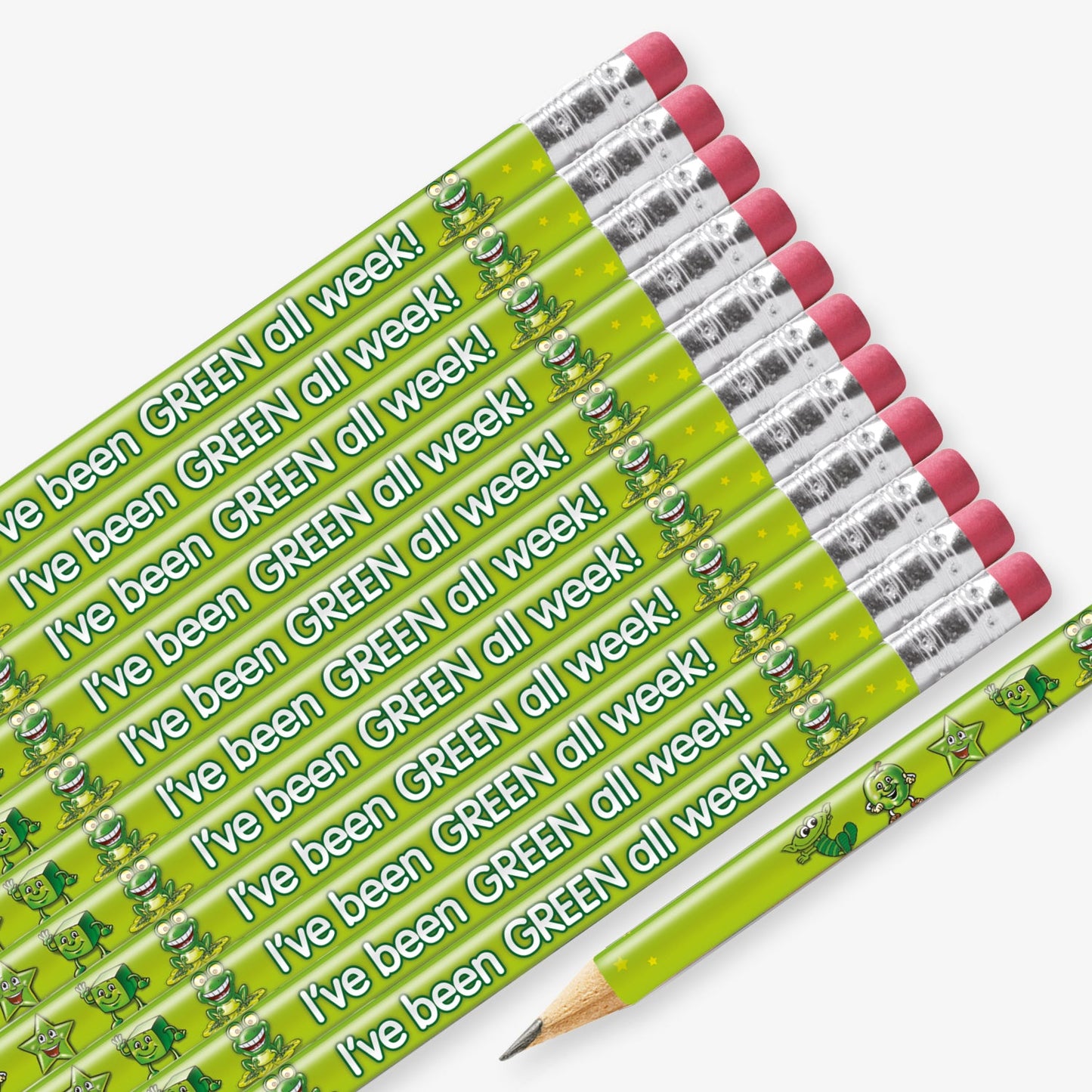 12 I've Been Green All Week Pencils