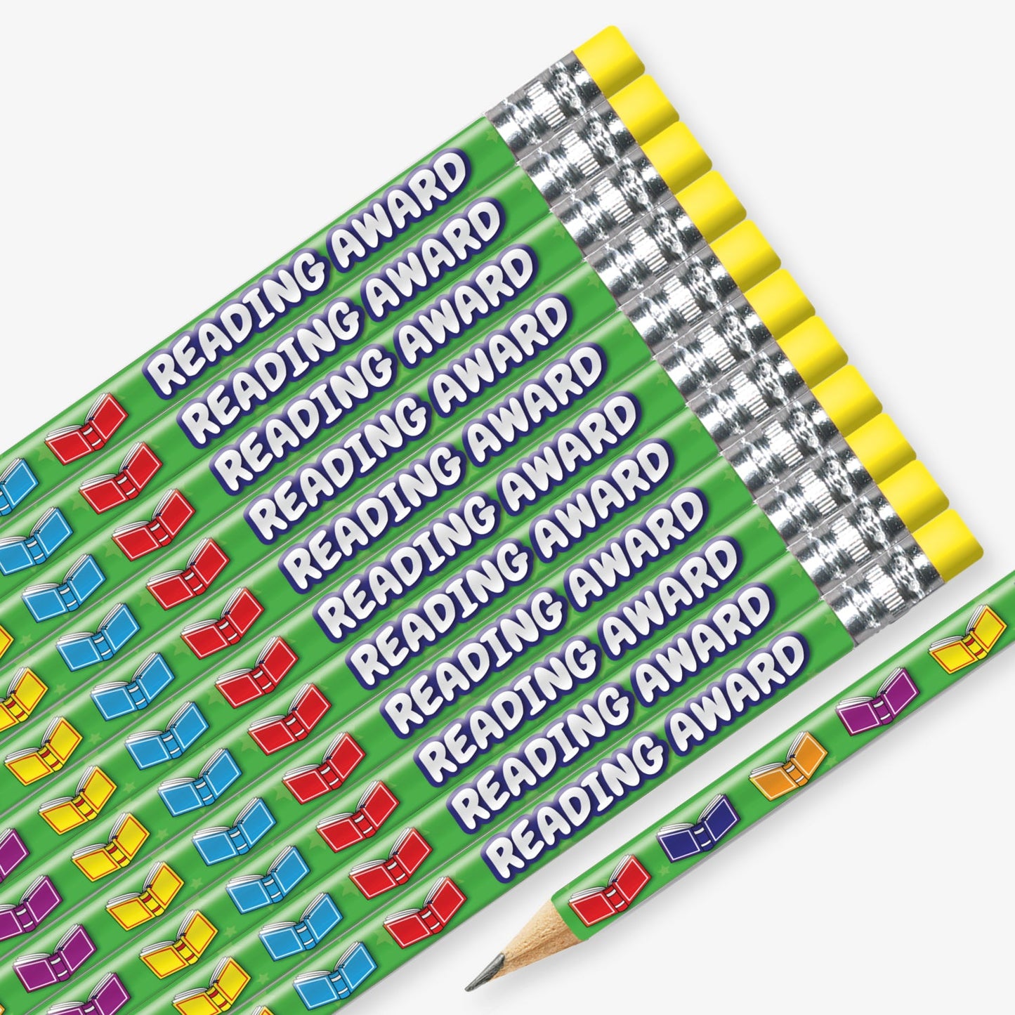 12 Reading Award Pencils