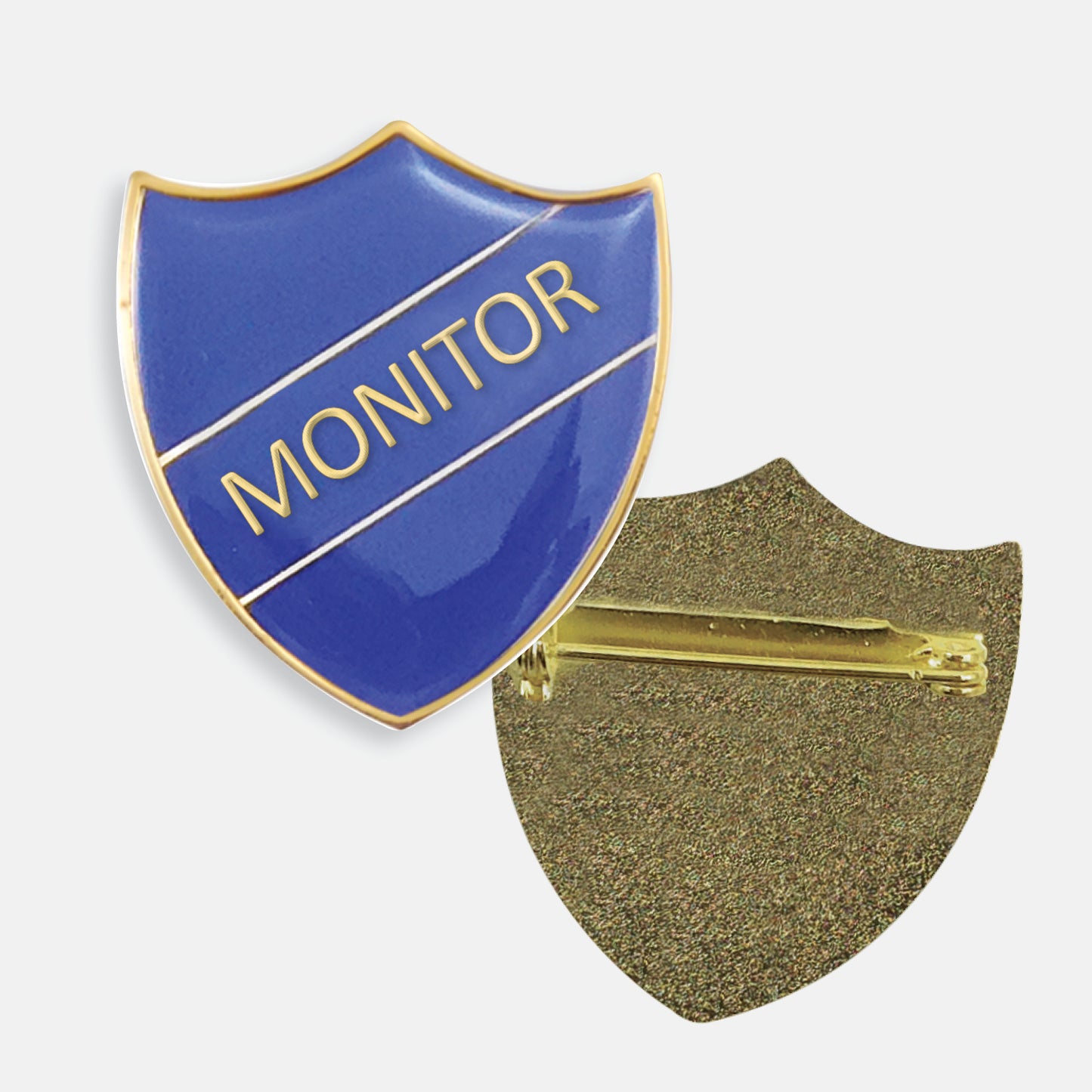 Enamel Monitor Shield Badge