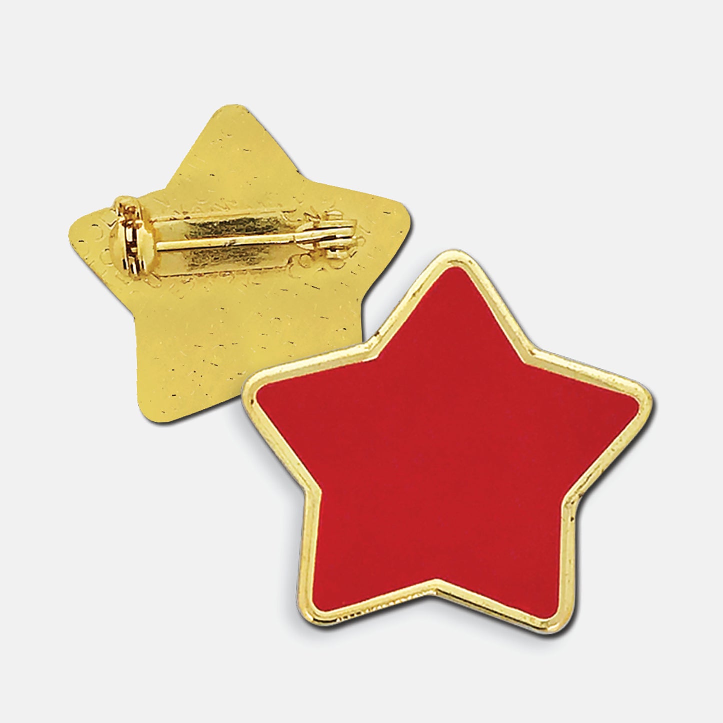 Enamel Star Badge - 23mm
