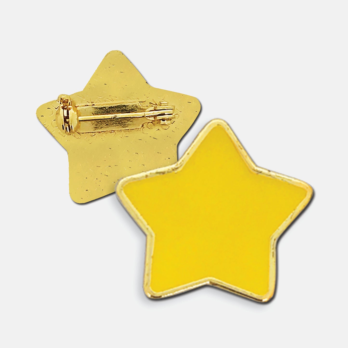 Enamel Star Badge - 23mm