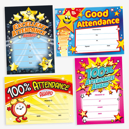 160 Attendance Certificates - A5