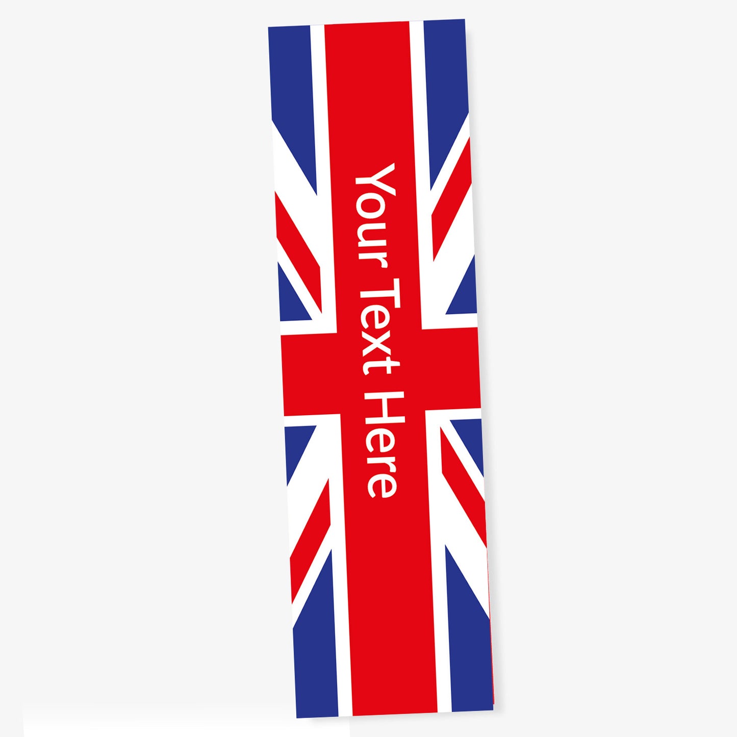 Personalised Union Jack Bookmark