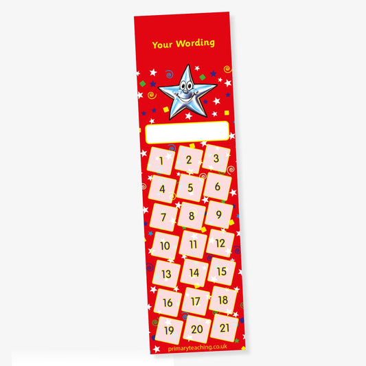Personalised Star Bookmark