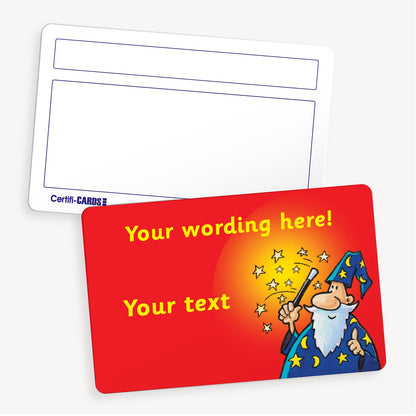 Personalised Wizard CertifiCARD