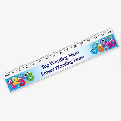 Personalised Maths Ruler - 15cm