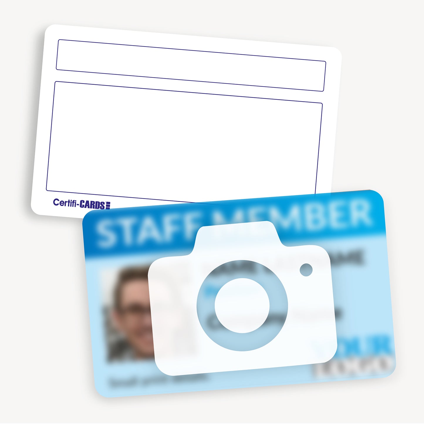 Upload Your Own Full Design ID Card