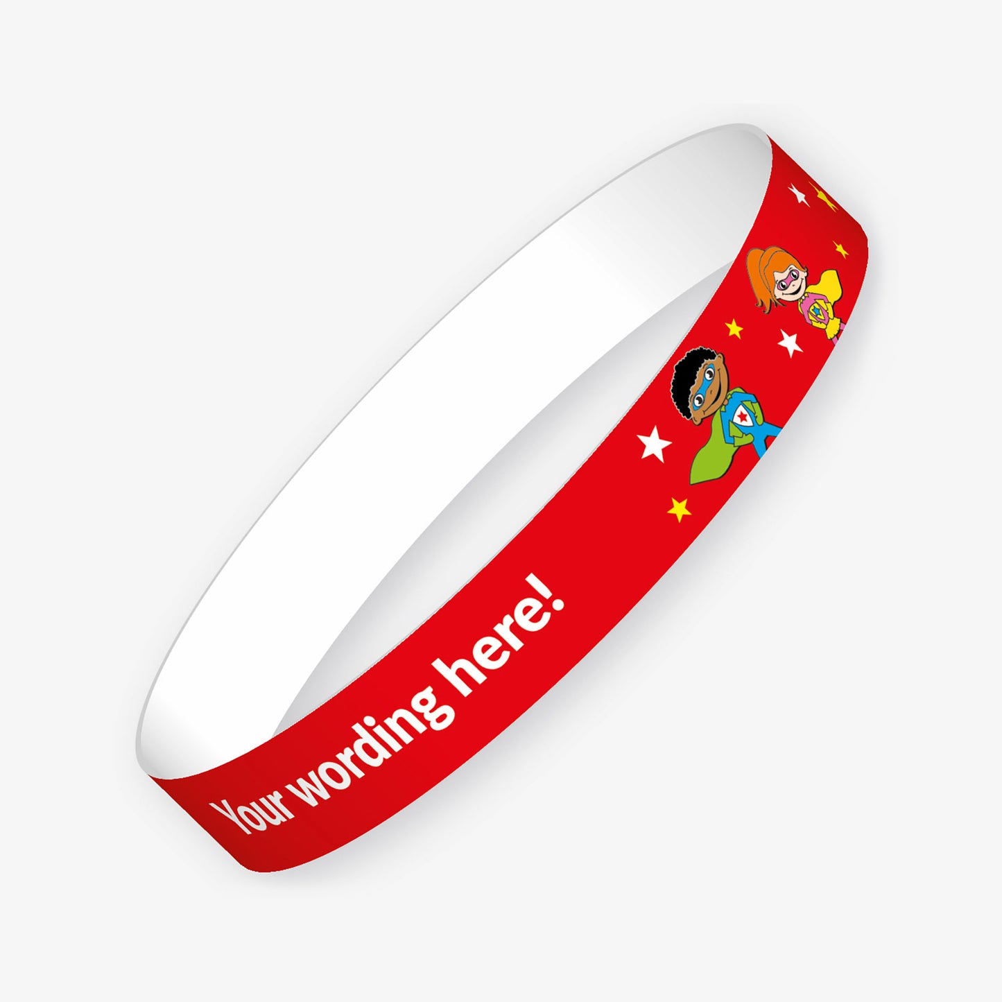 5 Personalised Superheroes Wristbands