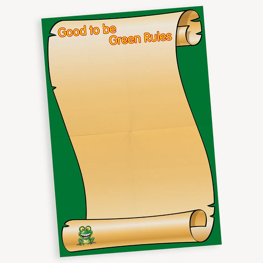 Good to be Green Ruler Poster - A2