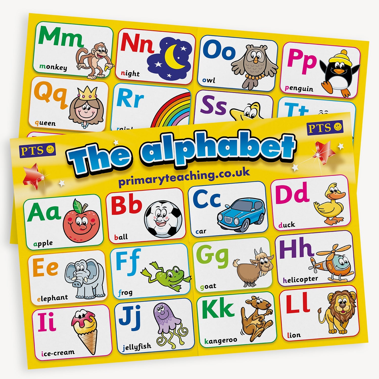 Alphabet Poster | A2 (620 x 420mm) Size | English Language