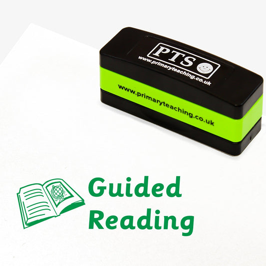 Guided Reading Stakz Stamper - Green - 44 x 13mm