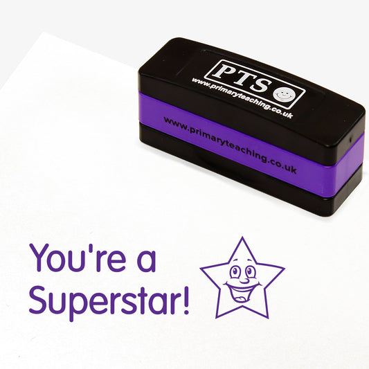 You're a Superstar Stakz Stamper - Purple - 44 x 13mm