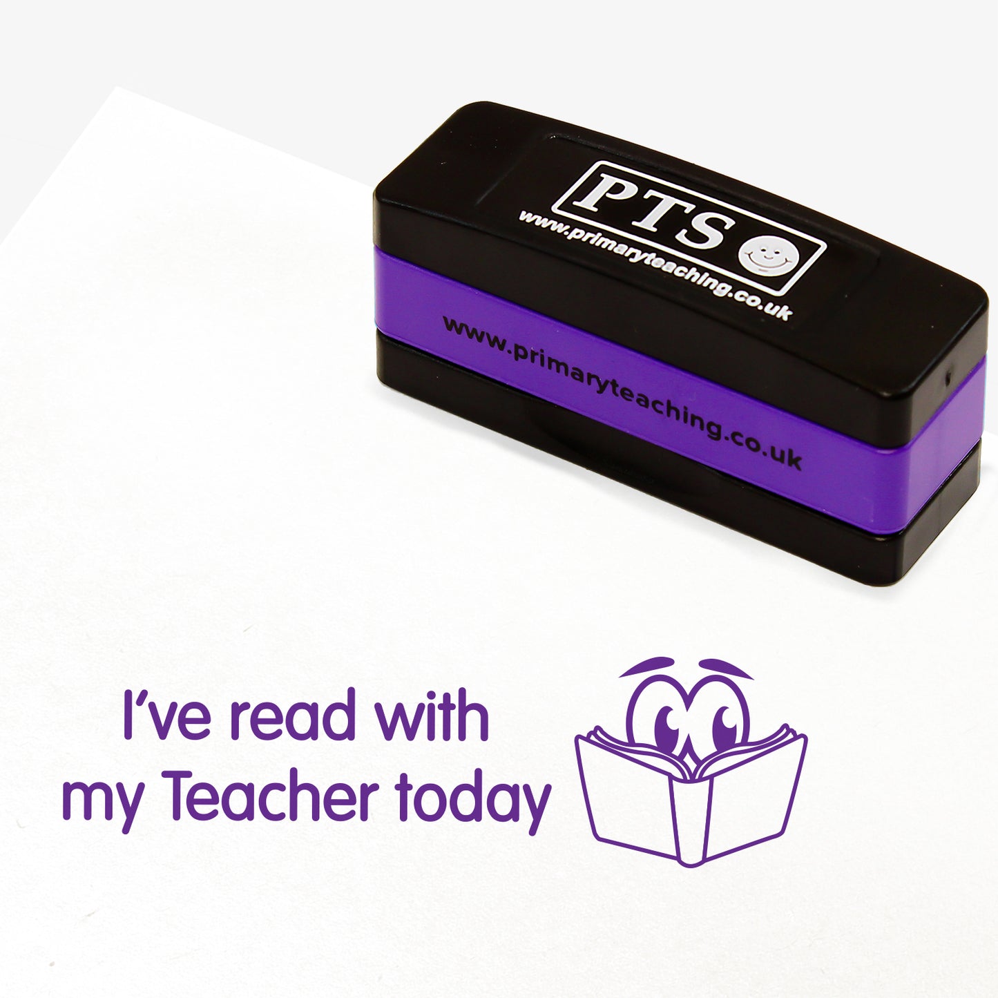 I've Read With My Teacher Today Stakz Stamper - 44 x 13mm