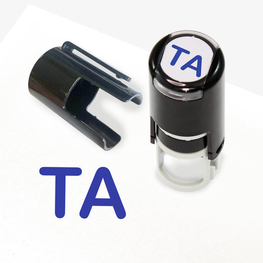 Mini TA Lanyard Stamper - Blue - 10mm