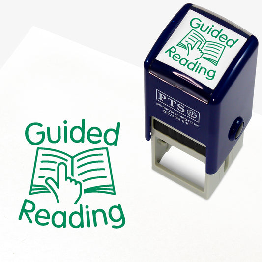 Guided Reading Stamper - Green - 25mm