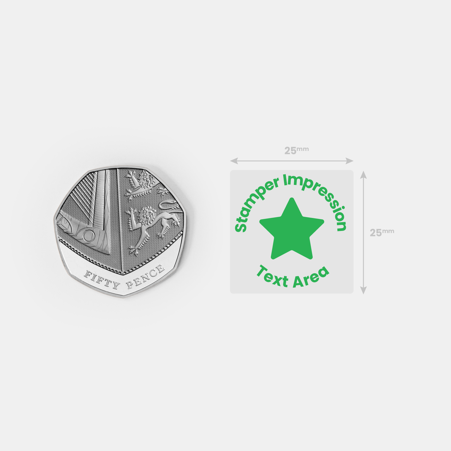 Personalised Trophy Stamper - 25mm