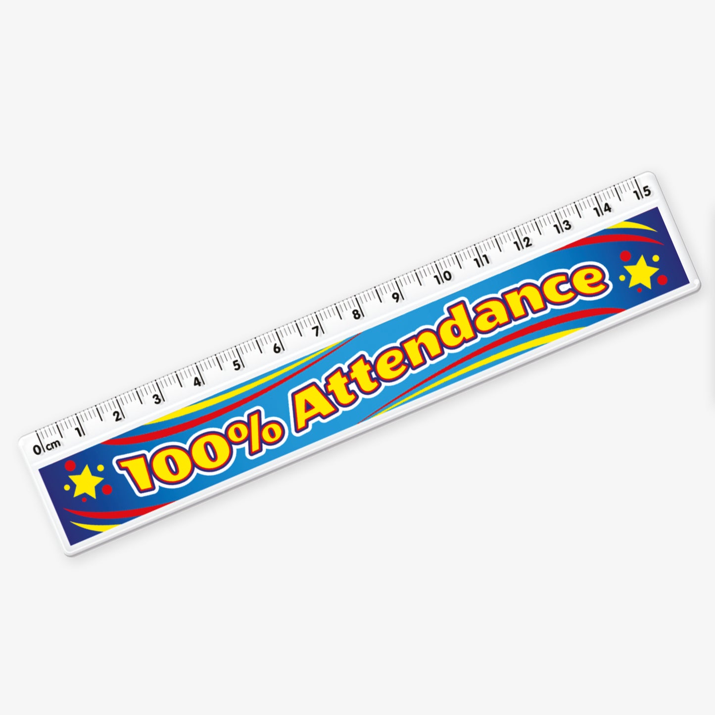 100% Attendance Ruler - 15cm