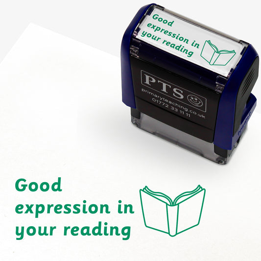 Good Expression in Your Reading Stamper - 38 x 15mm