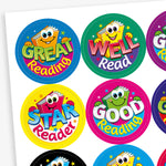 Reading Stickers - 32mm